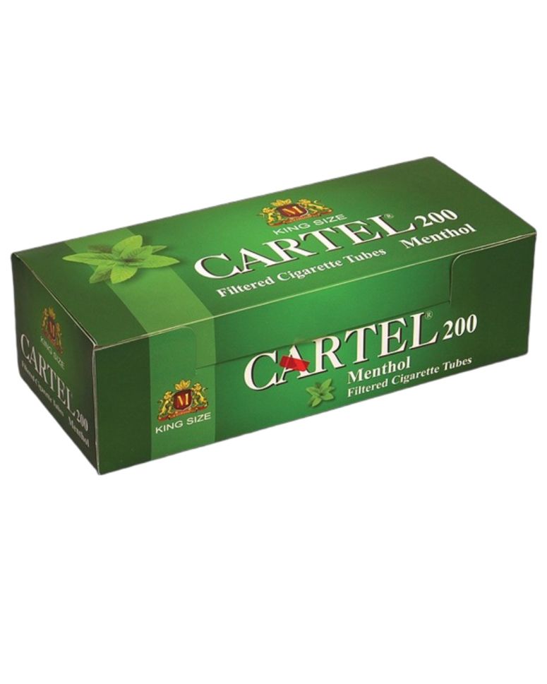 Tuburi Tigari CARTEL Menthol 200