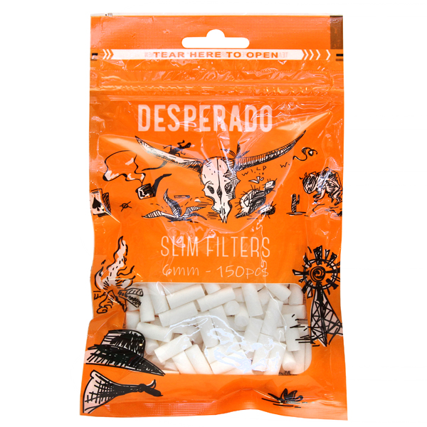 DESPERADO King Size Slim + TIPS, 12 gsm